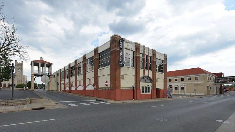Court Square Theater on Court Square in downtown Harrisonburg