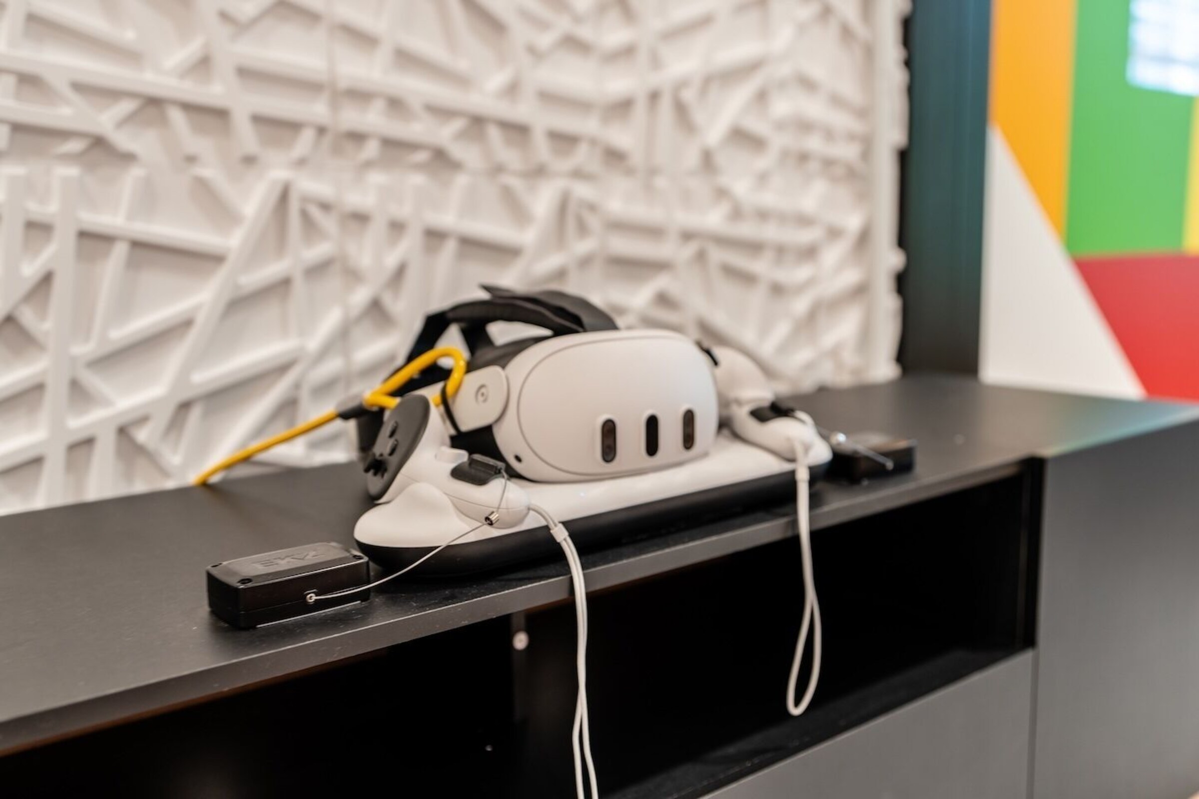 VR headset at Cedar Escape