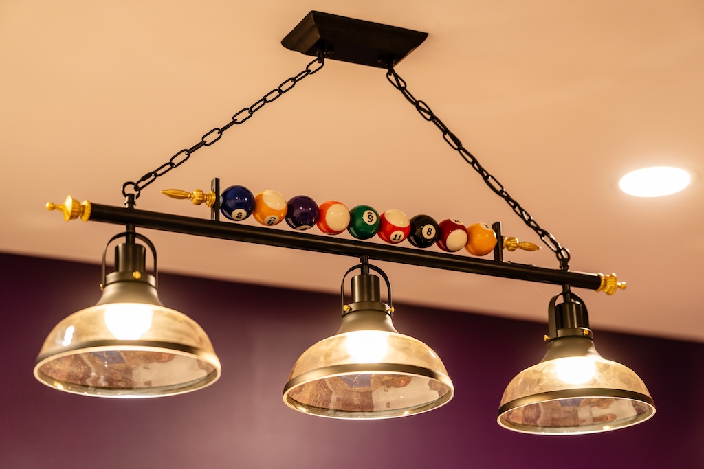 Billiard balls at Cedar Escape